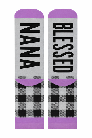 Simply Southern Non-Slip Socks- Nana Blessed