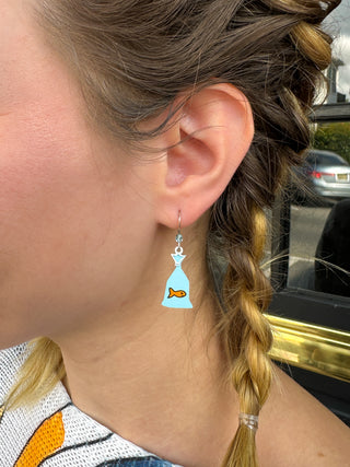 Sienna Sky Gold Fish Earrings