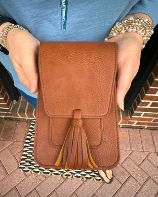 Harper Crossbody Bag Camel