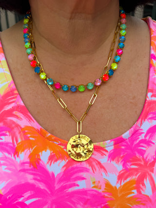 Sorrelli Candy Carnival Matilda Tennis Necklace