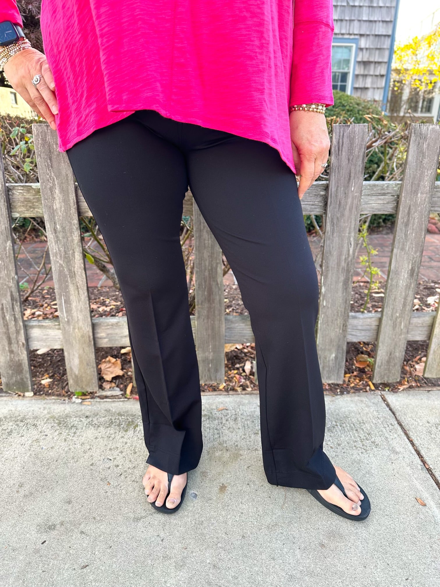 Lulu B Black Wide Leg Pant – Blooming Boutique