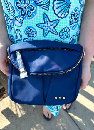 Tilly Navy Crossbody Bag