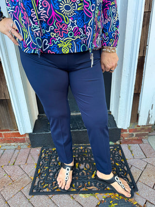 Lulu B Navy Ankle Pants