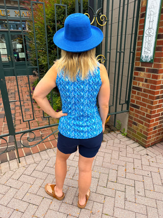Lulu B Blue Sun Hat