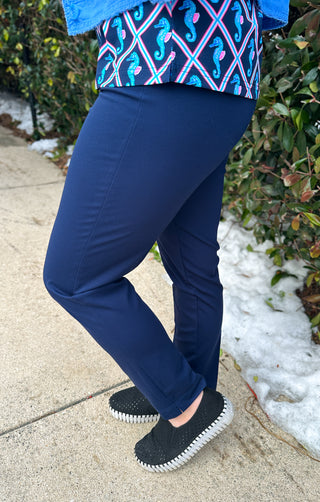 Lulu B Navy Ankle Pants