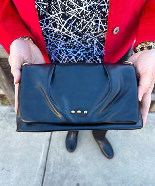 Aurora Black Clutch