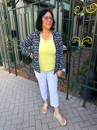 Lulu B Clear Sun UPF 50+ Scoop Neck Tank