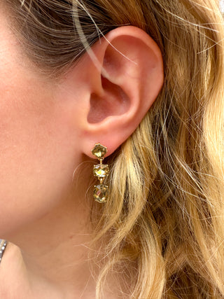 Tiered Drop Earrings