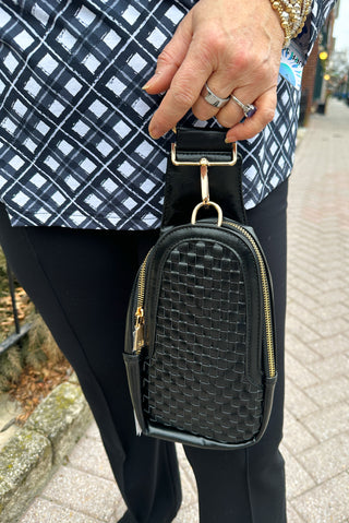 Waverly Woven Sling Bag
