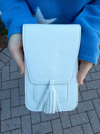 Harper Crossbody Bag White