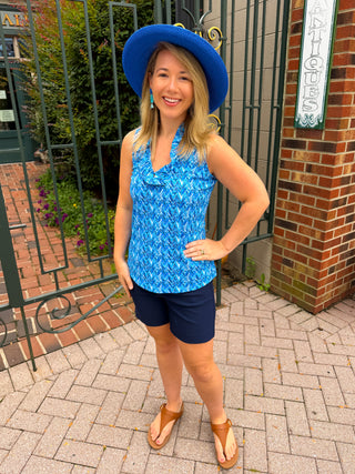 Lulu B Blue Sun Hat
