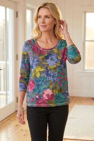 Escape by Habitat Botanical Blooms Perfect Tee