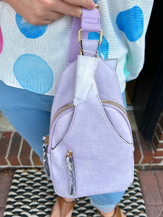NIKKI CROSSBODY SLING LAVENDER