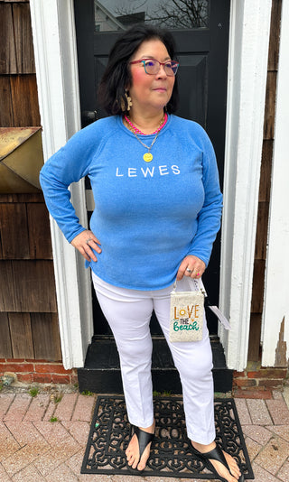 Bangladine by Lulu B White Pull-On Ankle Pant