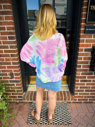 Lulu Scallop Light Denim Skort