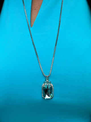 Sorrelli Ocean Viretta Embellished Long Necklace
