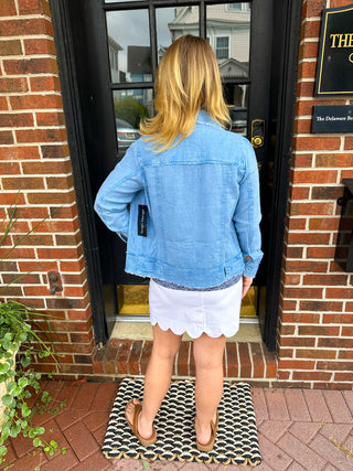 Tango Mango Jean Linen Jacket