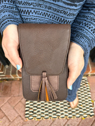 Harper Crossbody Bag Bronze