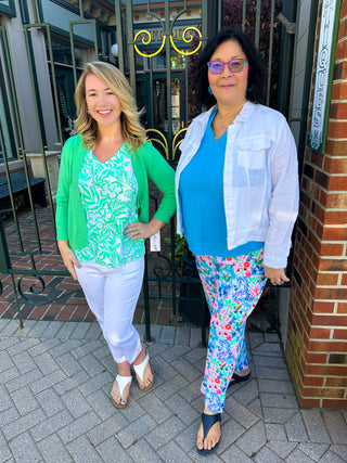 Lulu B Pull-On Stretch White Jean Capris