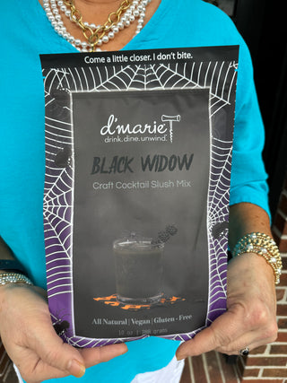 D'Marie Black Widow Cocktail Slush Mix