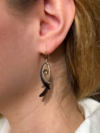 Adajio Chocolate Brown Earrings