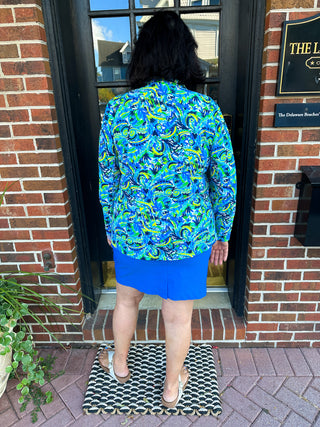 Bangladine by Lulu B Blue Skort