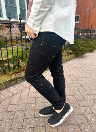 Lulu B Confetti Leggings