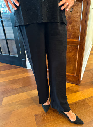 Tango Mango Black Flowy Pants