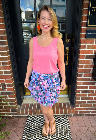 Lulu B Clear Coral Basic Tank