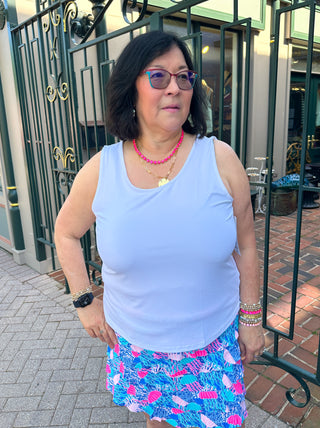 Lulu B White Tank