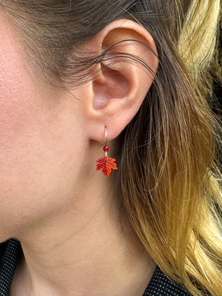 Sienna Sky Maple Leaf Trio Earrings