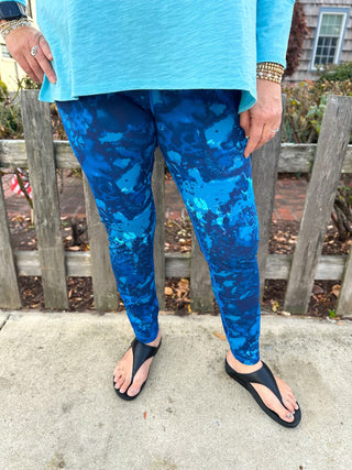 Escape by Habitat Lapis Marble Leggings