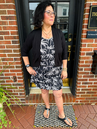 Lulu B Black Cardigan Sweater