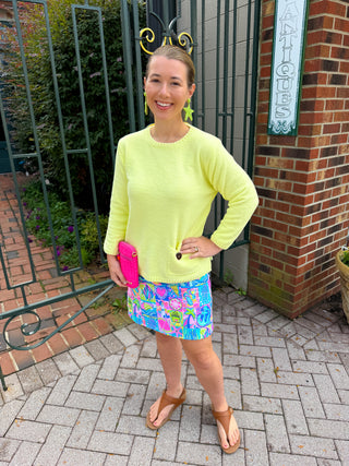 Beachtime by Lulu B Modern Mosaic 2-Pocket Skort