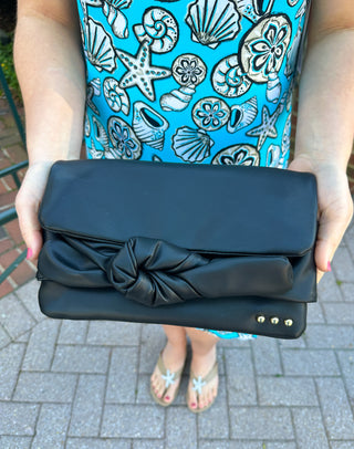 Black Billie Clutch Crossbody Bag