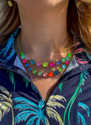 Sorrelli Candy Carnival Zelie Tennis Necklace