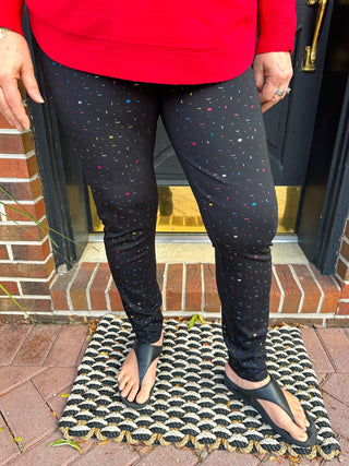 Lulu B Confetti Leggings