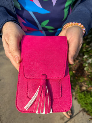 Harper Crossbody Bag Fuscia