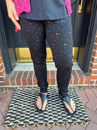 Lulu B Confetti Leggings