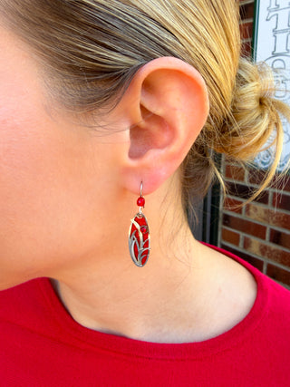 Adajio Red Earrings