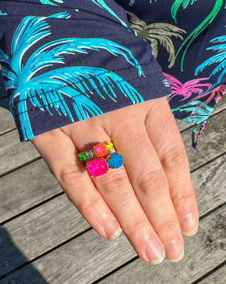Sorrelli Candy Carnival Miriam Stacked Ring