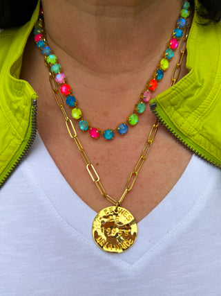 Sorrelli Candy Carnival Matilda Tennis Necklace