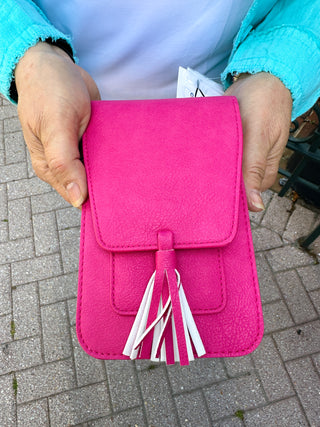 Harper Crossbody Bag Fuscia