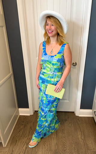 cha cha maxi dress Delilah Maxi Navy Blue