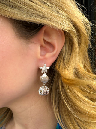 Shell Trio Earrings