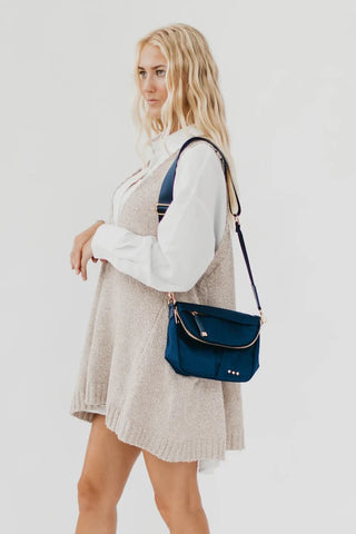 Tilly Navy Crossbody Bag