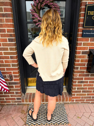 Lulu B Stone Cardigan Sweater