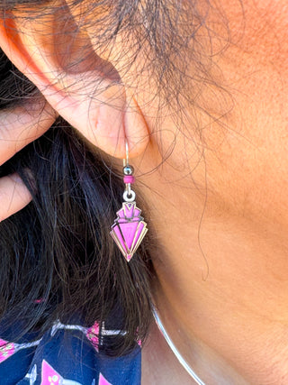 Adajio Bright Pink Earrings