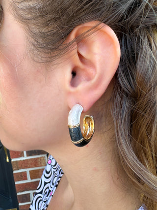 Neutral Marble Earrings