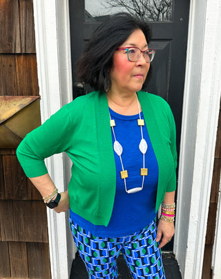 Lulu B Emerald Cardigan Sweater